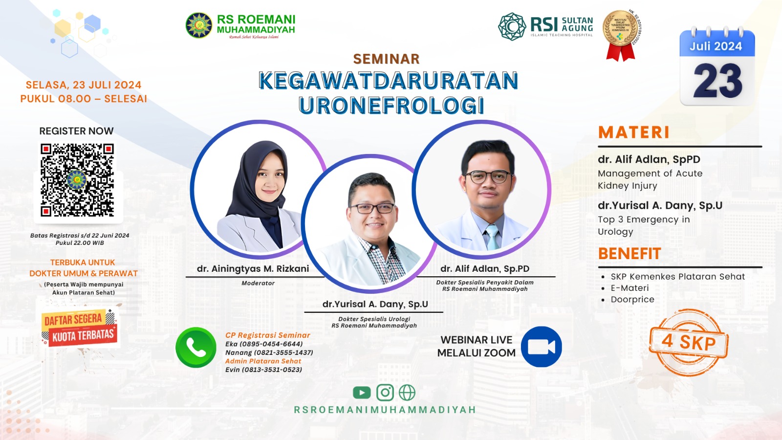 Seminar Kegawatdaruratan Uronefrologi 