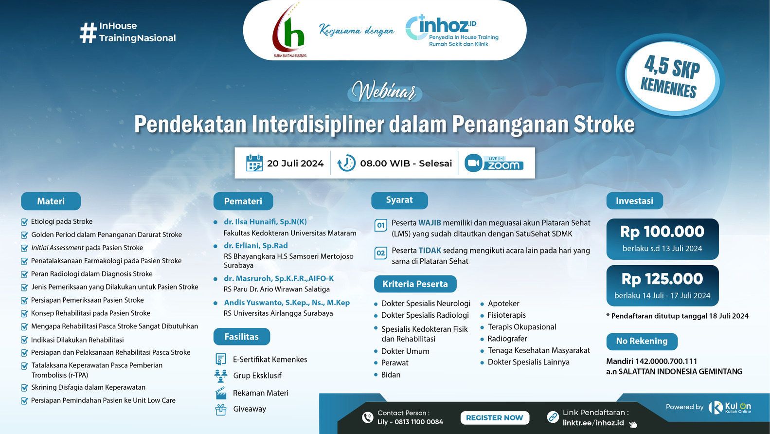Pendekatan Interdisipliner dalam Penanganan Stroke