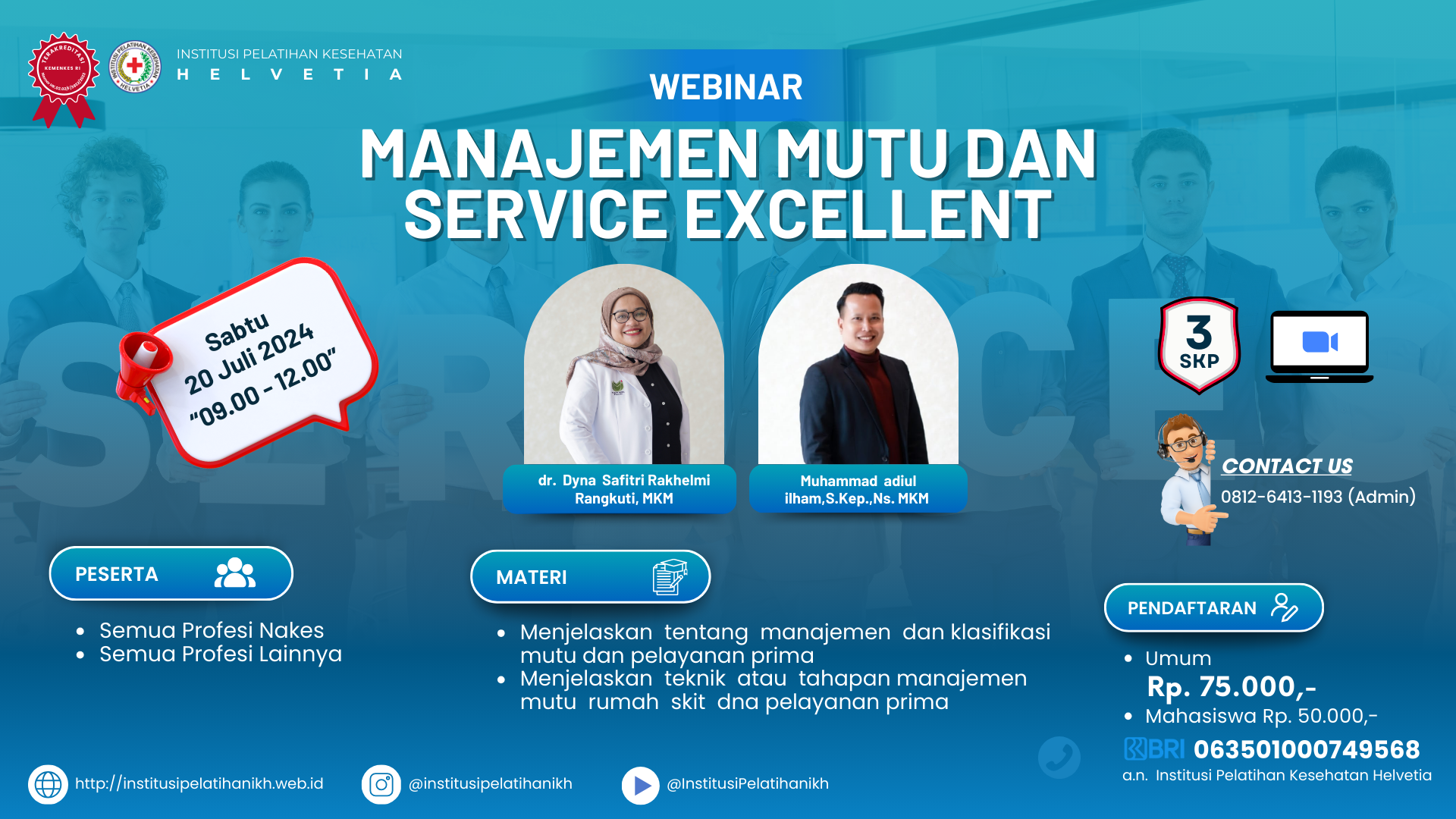 MANAJEMEN MUTU DAN SERVICE EXELLENT DI PELAYANAN KESEHATAN RUMAH SAKIT