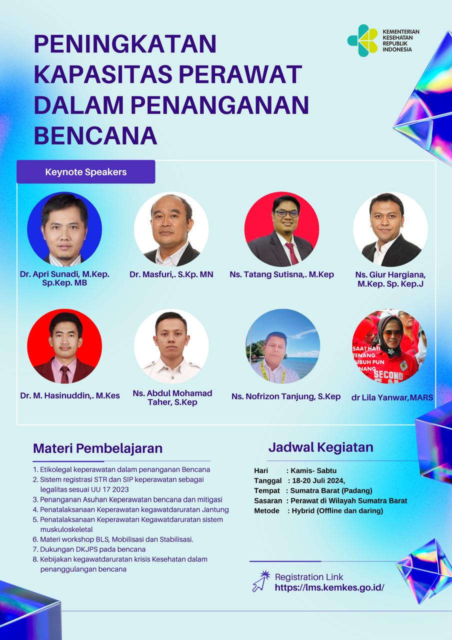 3458-Peningkatan kapasitas perawat dalam penanganan bencana