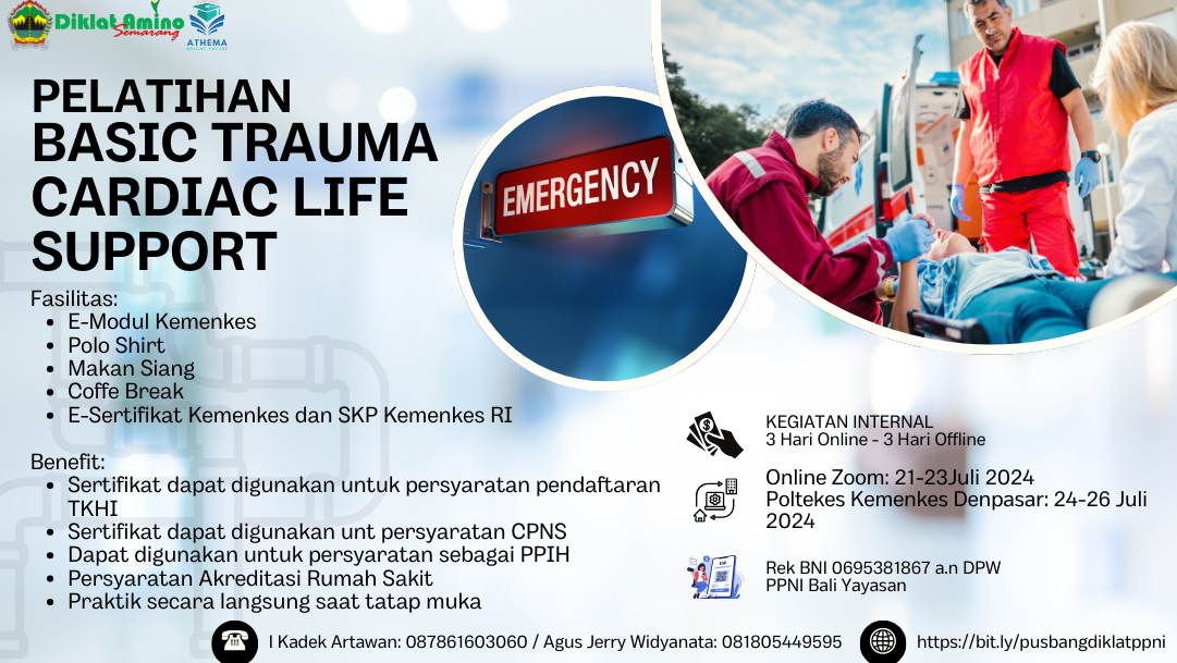 Pelatihan Basic Trauma Cardiac Life Support (BTCLS)