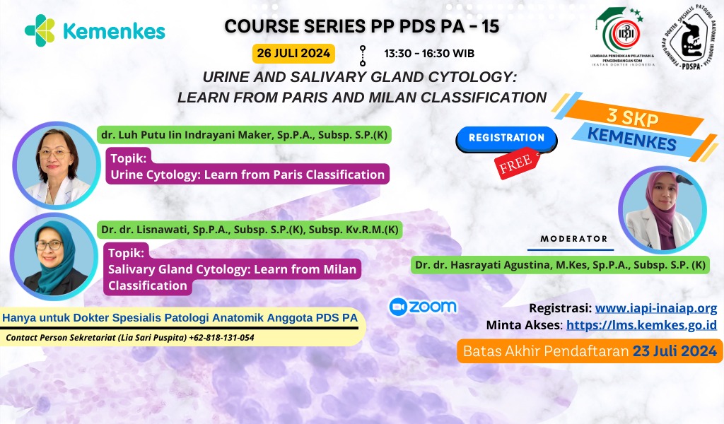 Urine and Salivary Gland Cytology Learn from Paris and Milan Classification