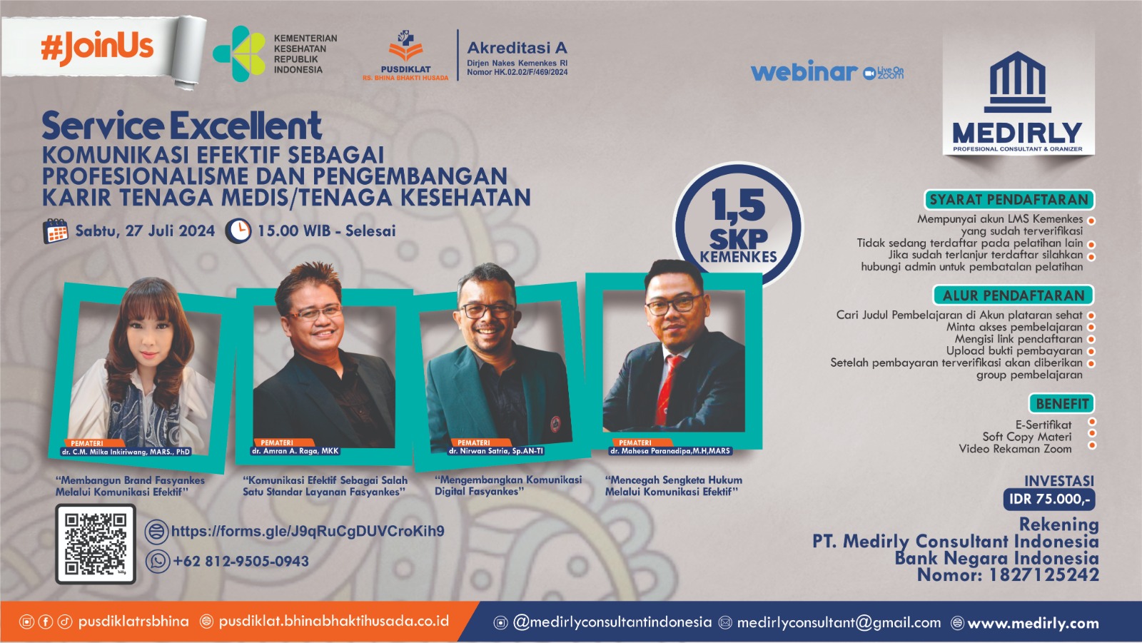 Komunikasi efektif dalam bersosialisasi dan pengembangan karir tenaga medis/tenaga kesehatan