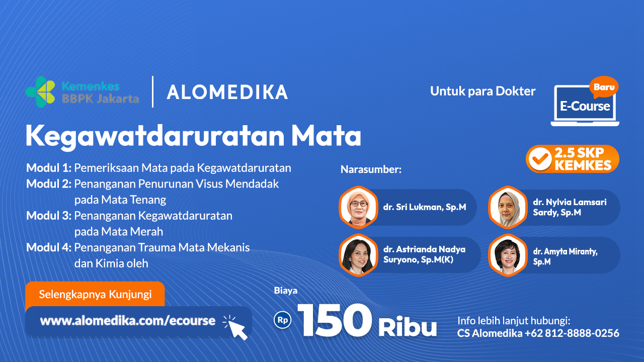 ALOMEDIKA e-Course - Kegawatdaruratan Mata