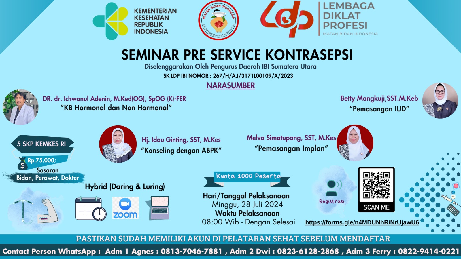 PRE SERVICE KONTRASEPSI