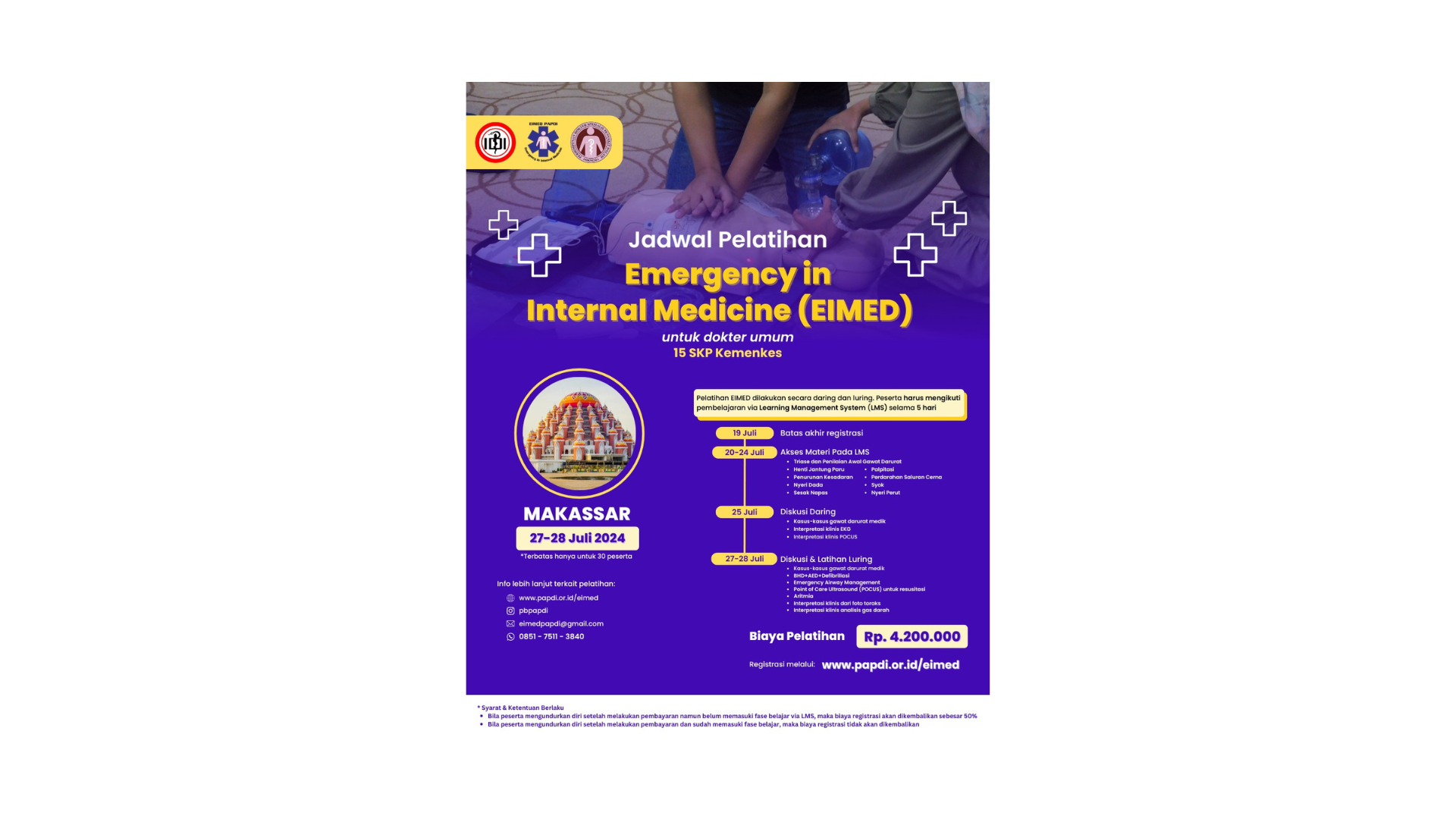 EMERGENCY IN INTERNAL MEDICINE (EIMED) For General Practitioner