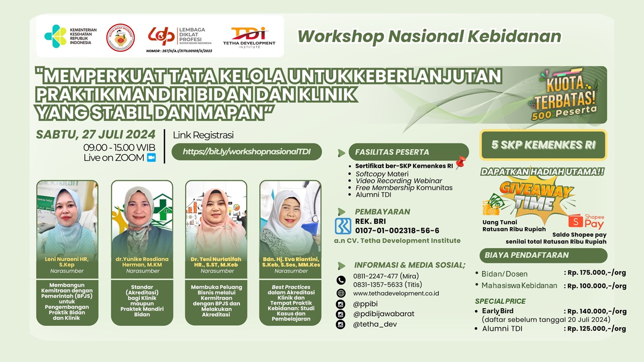 MEMPERKUAT TATA KELOLA UNTUK KEBERLANJUTAN PRAKTIK  MANDIRI BIDAN DAN KLINIK YANG STABIL DAN MAPAN