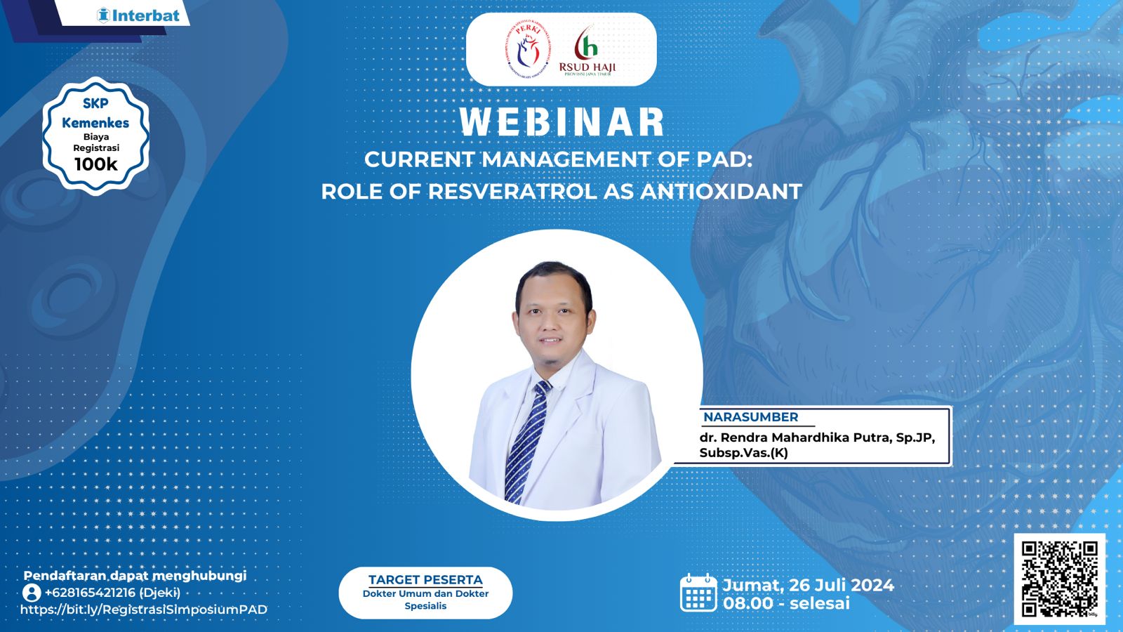MINI SYMPOSIUM UPDATE CURRENT MANAGEMENT OF PAD ROLE OF RESVERATROL AS ANTIOXIDANT
