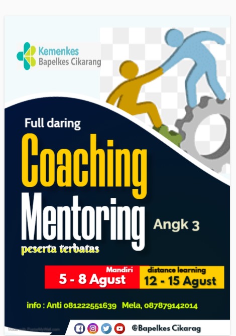 Pelatihan Coaching dan Mentoring Angkatan III Bekerjasama Dengan Pusat Pengembangan Kompetensi Teknis dan Sosial Kultural Aparatur Sipil Negara Lembaga Administrasi Negara Tahun 2024