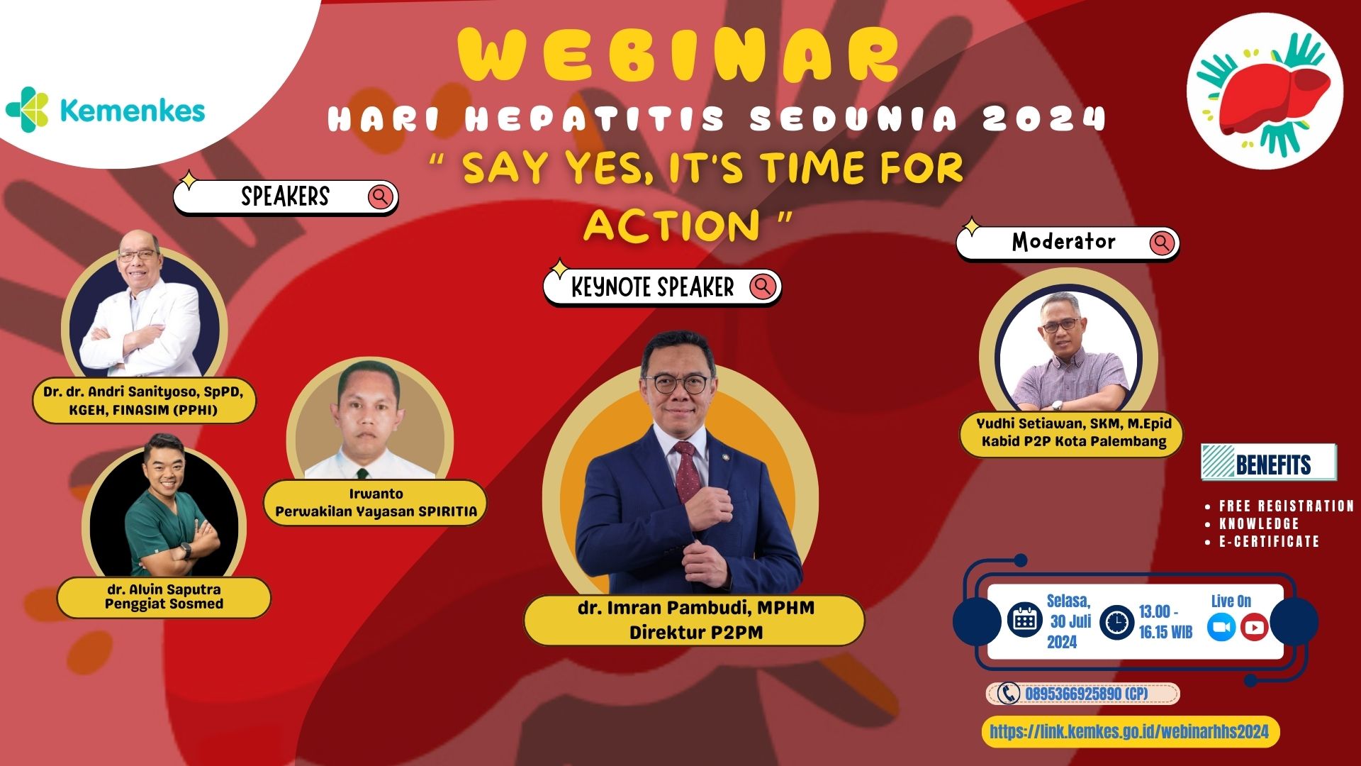 Webinar Hari Hepatitis Sedunia 2024