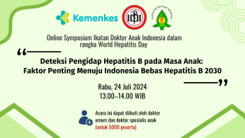 Online Symposium IDAI dalam rangka World Hepatitis Day