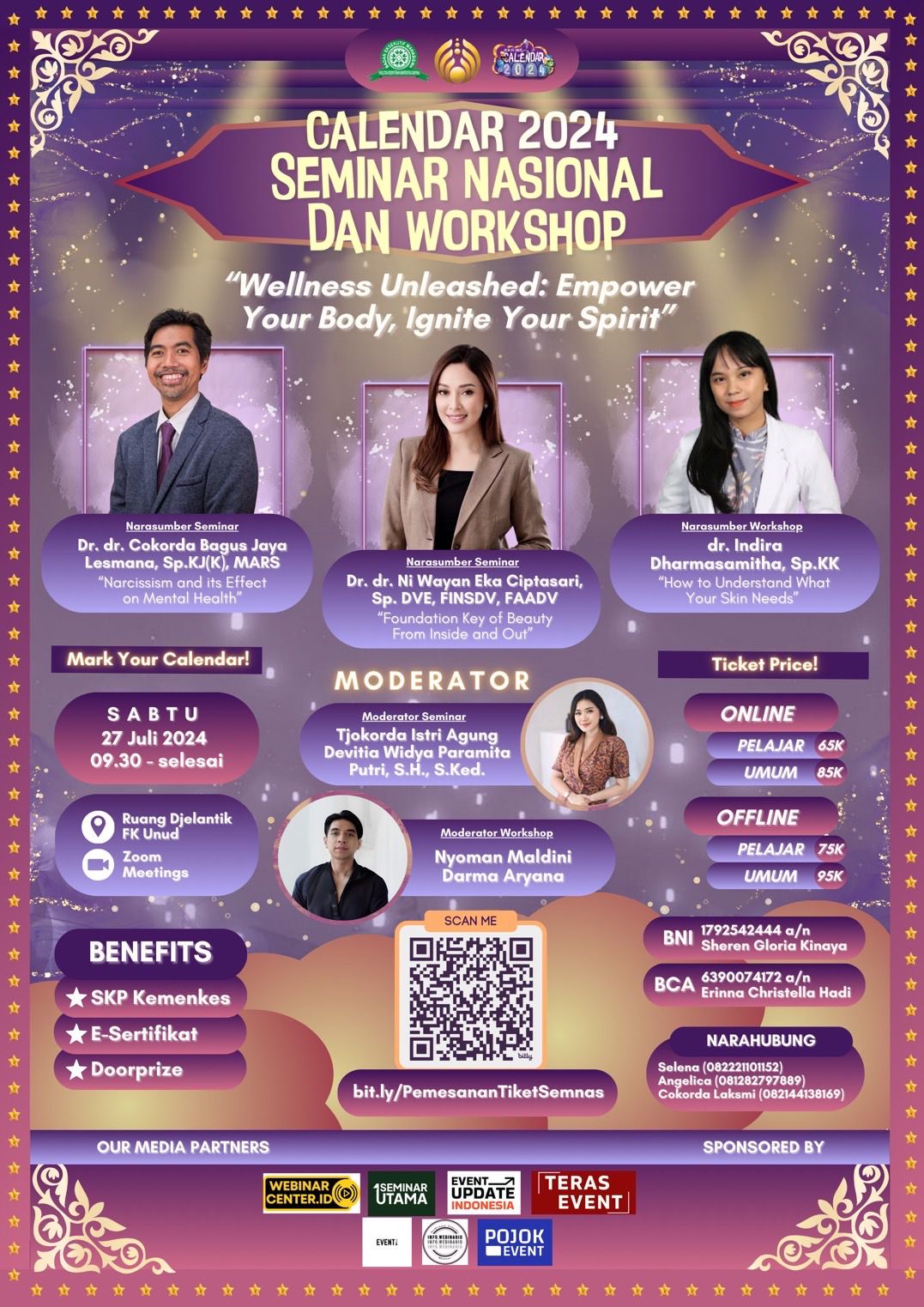 MEDICAL SEMINAR AND FUN RUN (CALENDAR) 2024 BADAN EKSEKUTIF MAHASISWA FAKULTAS KEDOKTERAN UNIVERSITAS UDAYANA