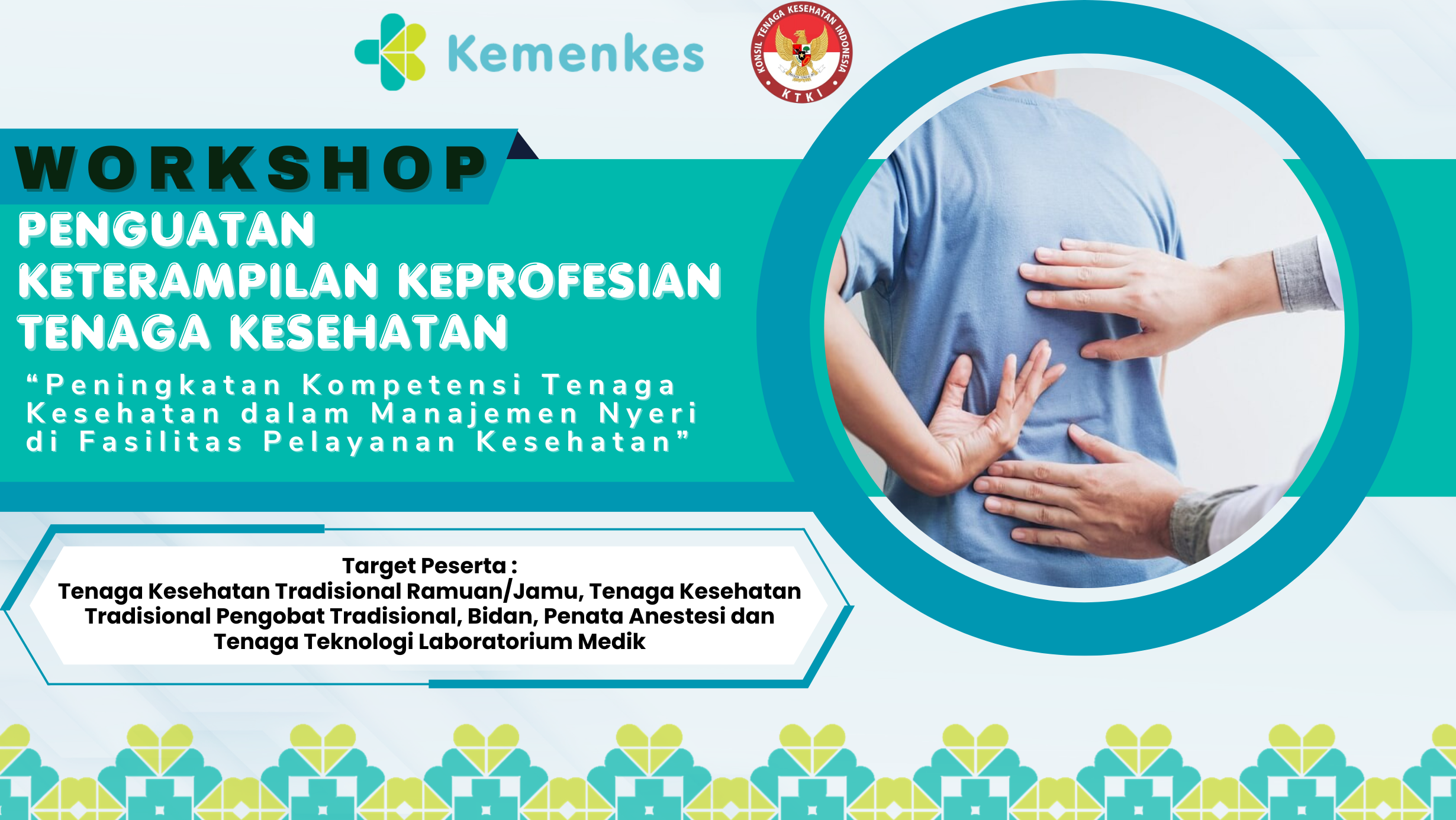 Peningkatan Kompetensi Tenaga Kesehatan Dalam Manajemen Nyeri Di Fasilitas Pelayanan Kesehatan