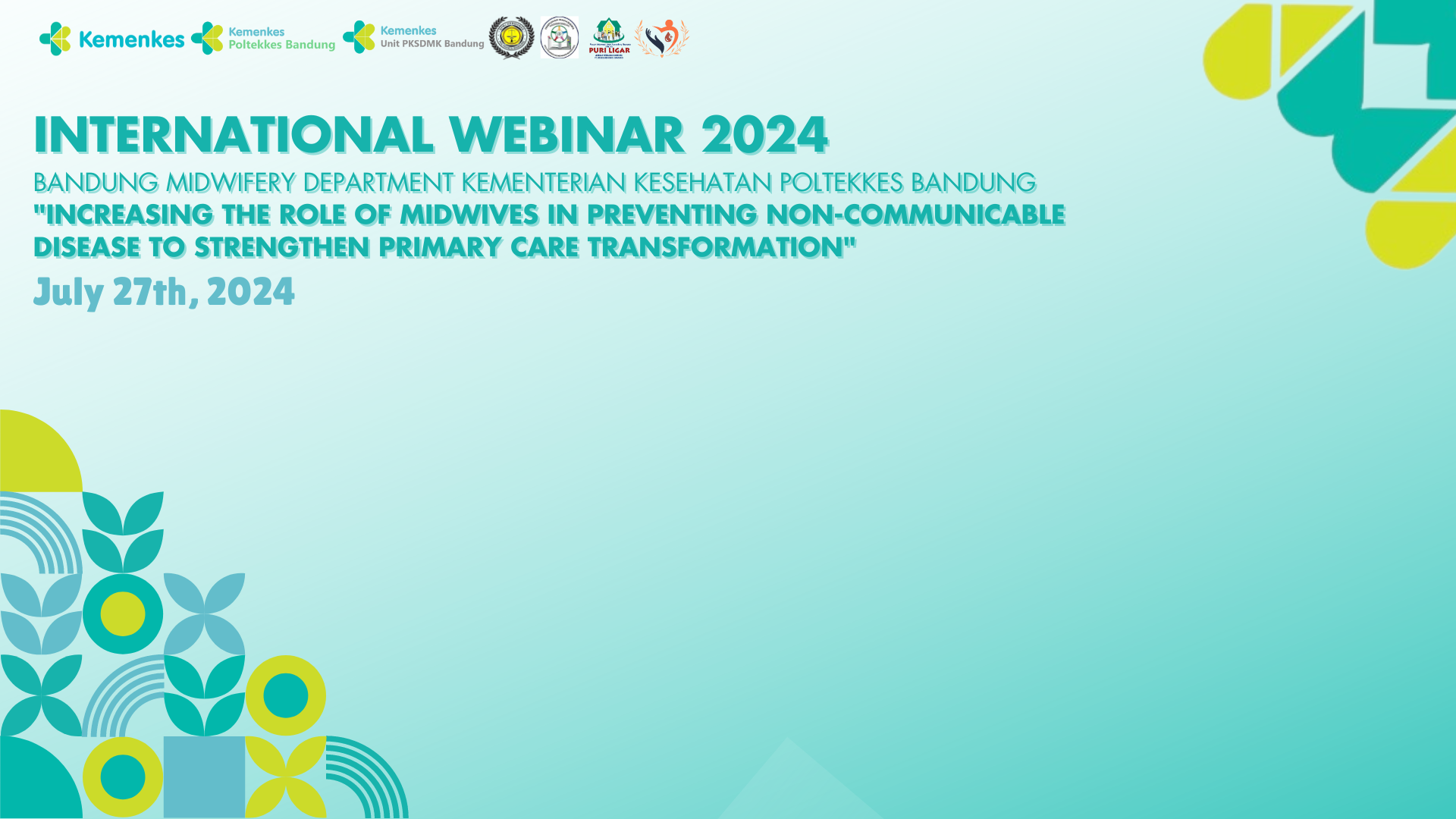 WEBINAR INTERNASIONAL KE-2 JURUSAN KEBIDANAN BANDUNG POLTEKKES KEMENKES BANDUNG