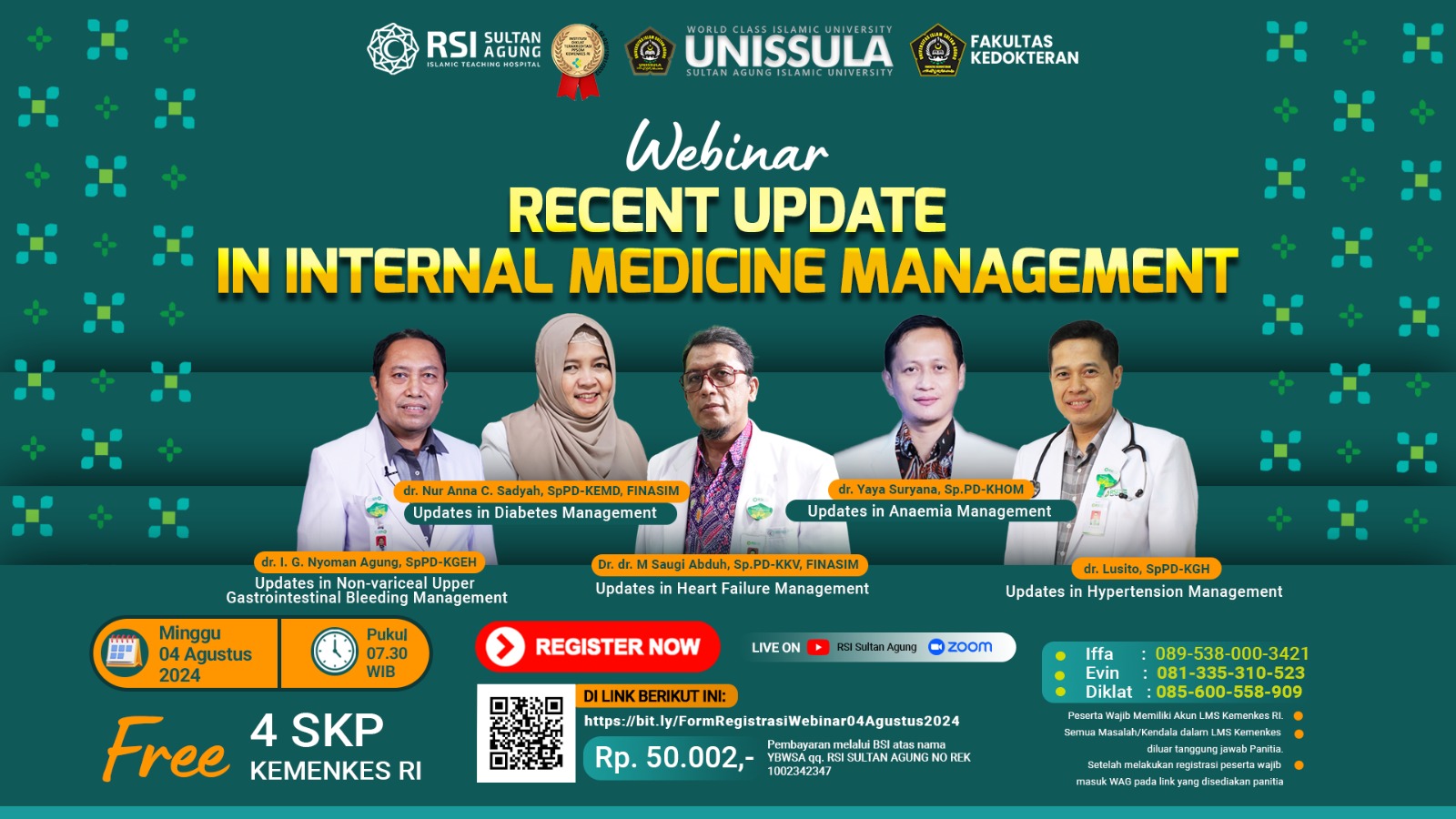 Webinar Recent Updates in Internal Medicine Management