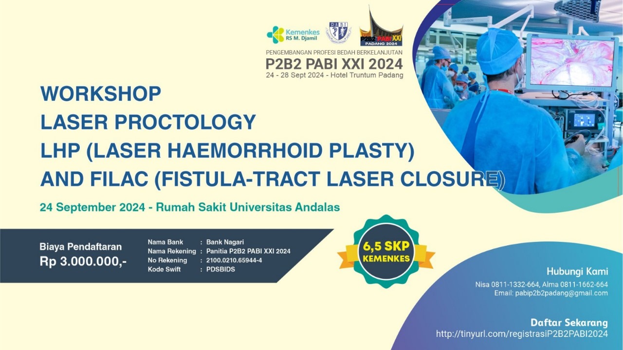 Workshop LHP dan FILAC - PENGEMBANGAN PROFESI BEDAH BERKELANJUTAN PABI XXI 2024