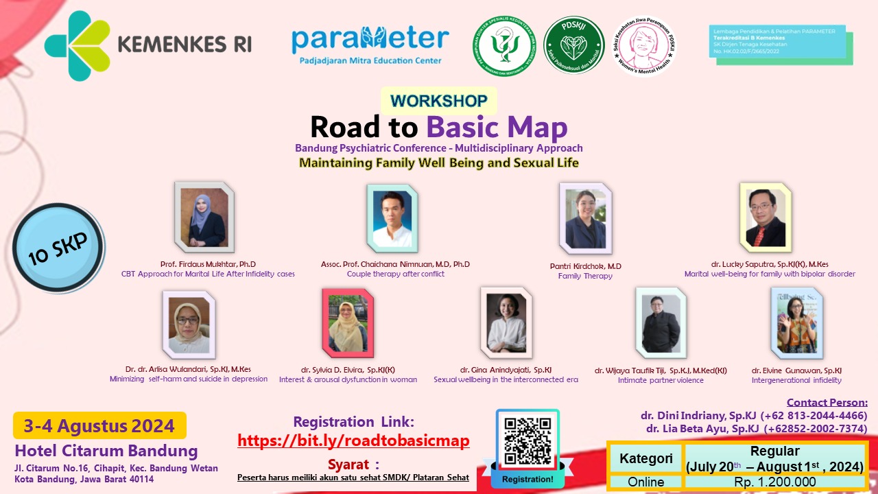 ROAD TO BASIC MAP (Bandung Psychiatric Conference - Multidisciplinary Approach) Maintaining Family Well Being and Sexual Life