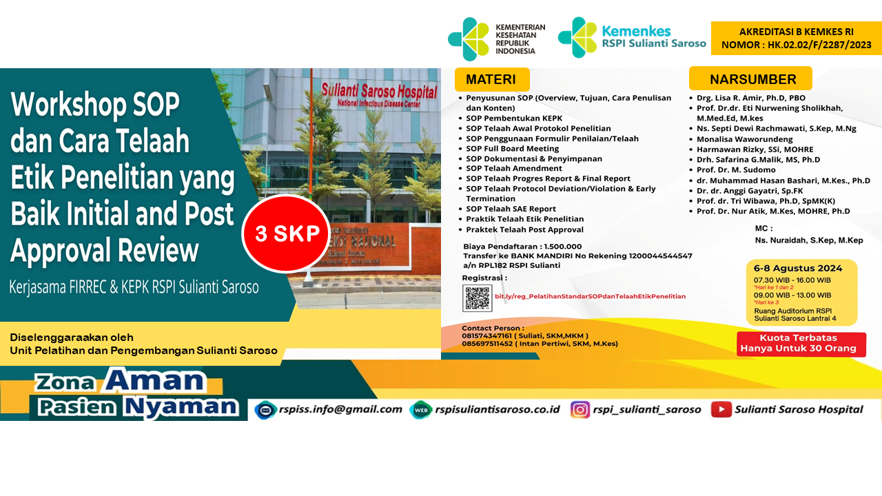 STANDART SOP DAN CARA TELAAH ETIK PENELITIAN YANG BAIK