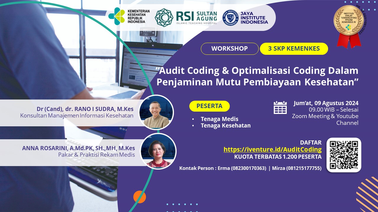 Audit Coding  Optimalisasi Koding Dalam Penjaminan Mutu Pembiayaan Kesehatan