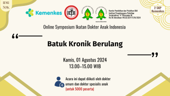 Online Symposium IDAI Batuk Kronik Berulang