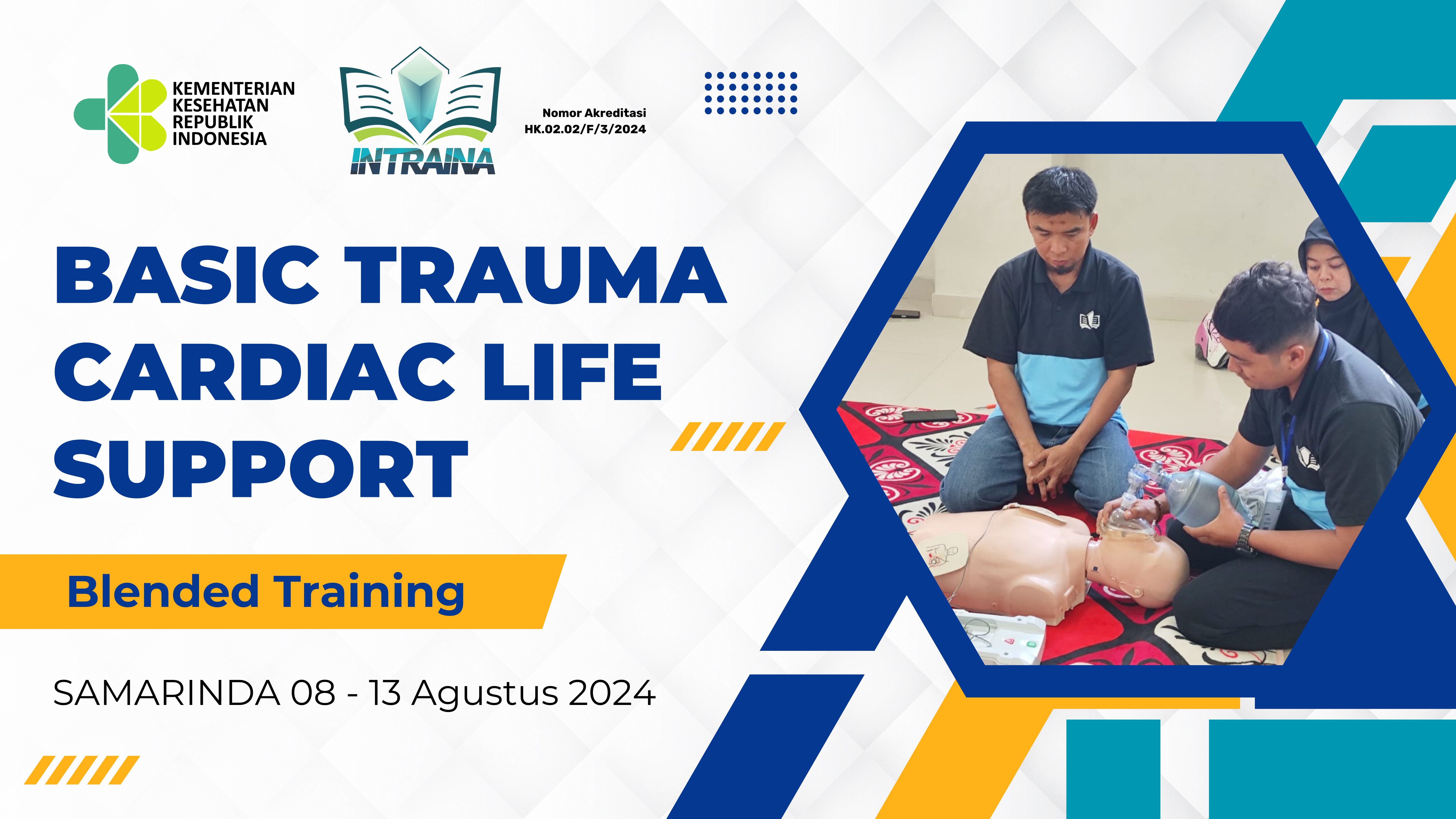 Pelatihan Basic Trauma Cardiac Life Support (BTCLS) Samarinda Batch 69