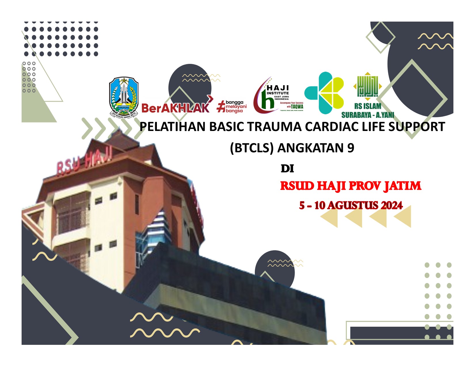 Pelatihan Basic Trauma Cardiac Life Support (BTCLS) Angkatan 9