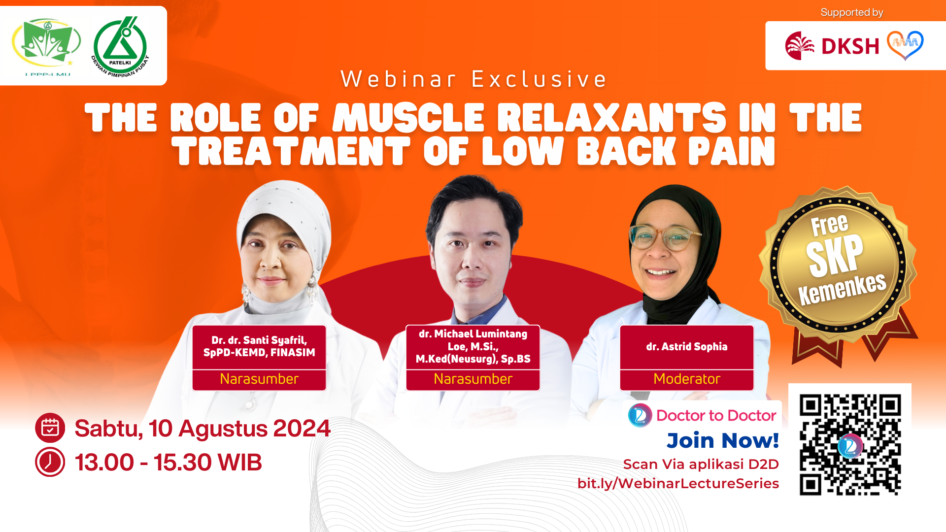 WEBINAR THE ROLE OF MUSCLE RELAXANTS IN THE TREATMENT OF LOW BACK PAIN_D2D