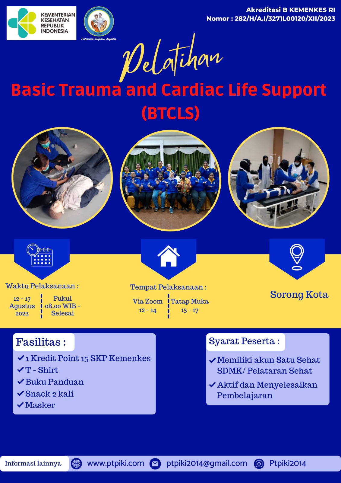 Basic Trauma Cardiac Life Support (BTCLS)