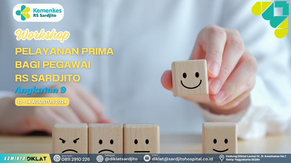 Workshop Pelayanan Prima Bagi Pegawai RS Sardjito Angkatan 9