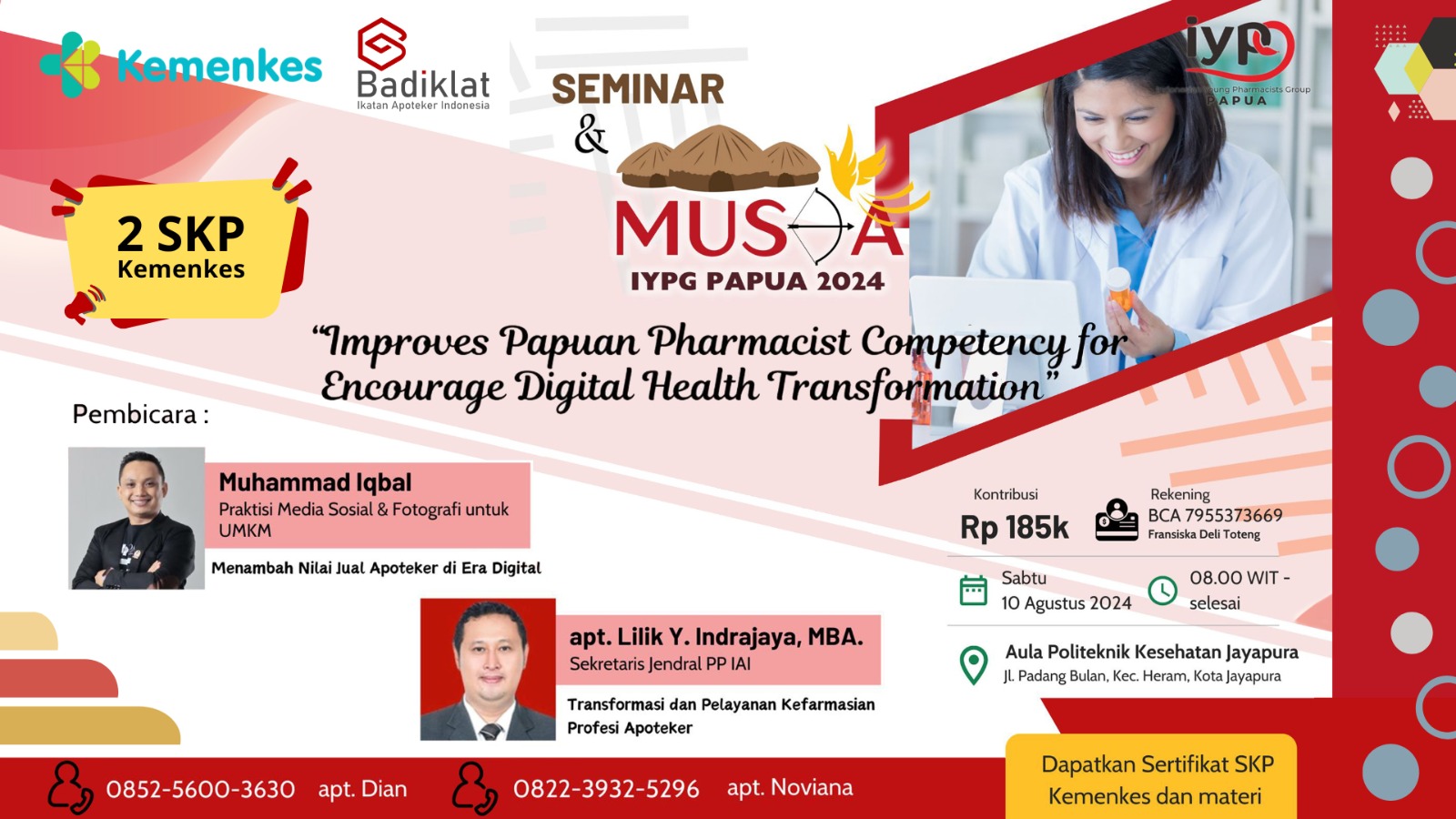 SEMINAR Improves Papuan Competency for Encourage Digital Health Transformation