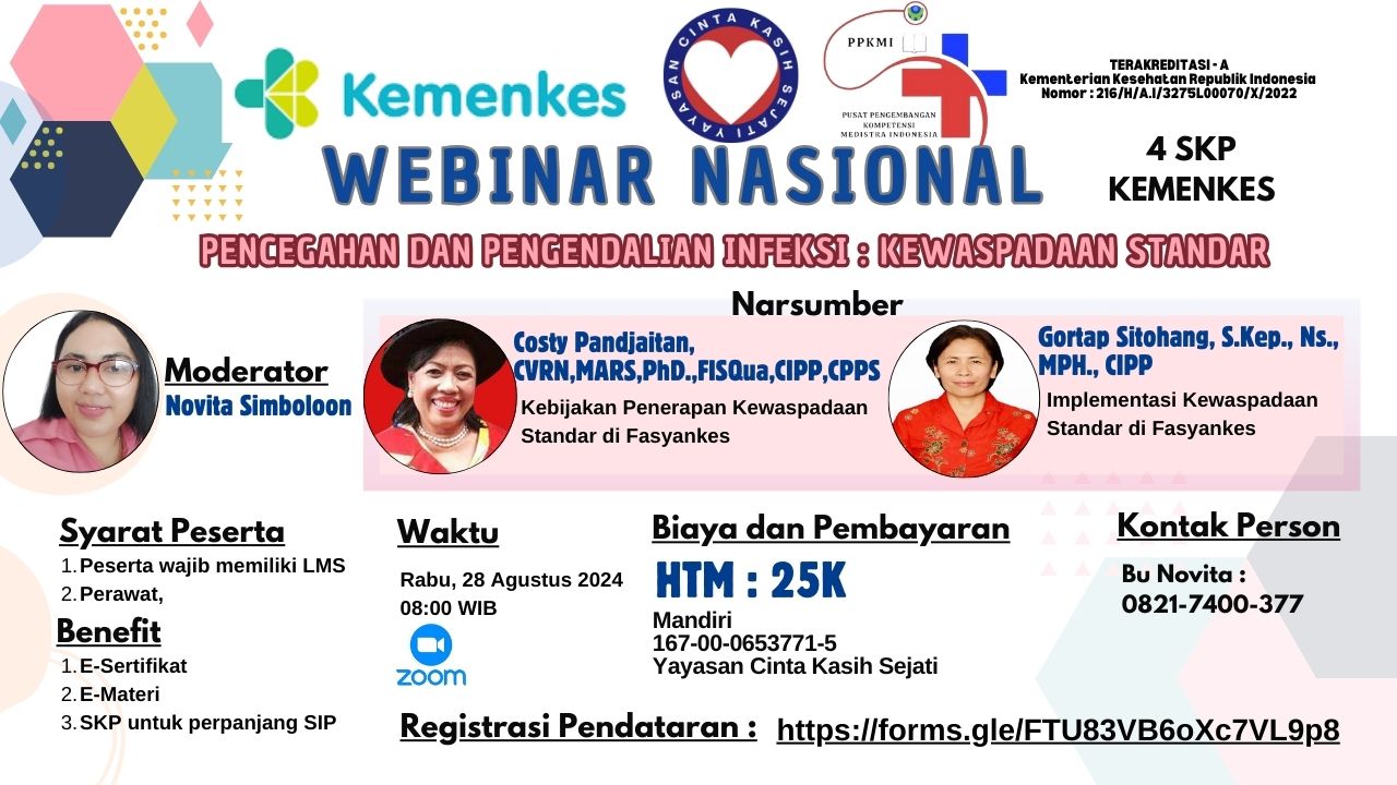 Webinar Pencegahan Dan Pengendalian Infeksi  Kewaspadaan Standar