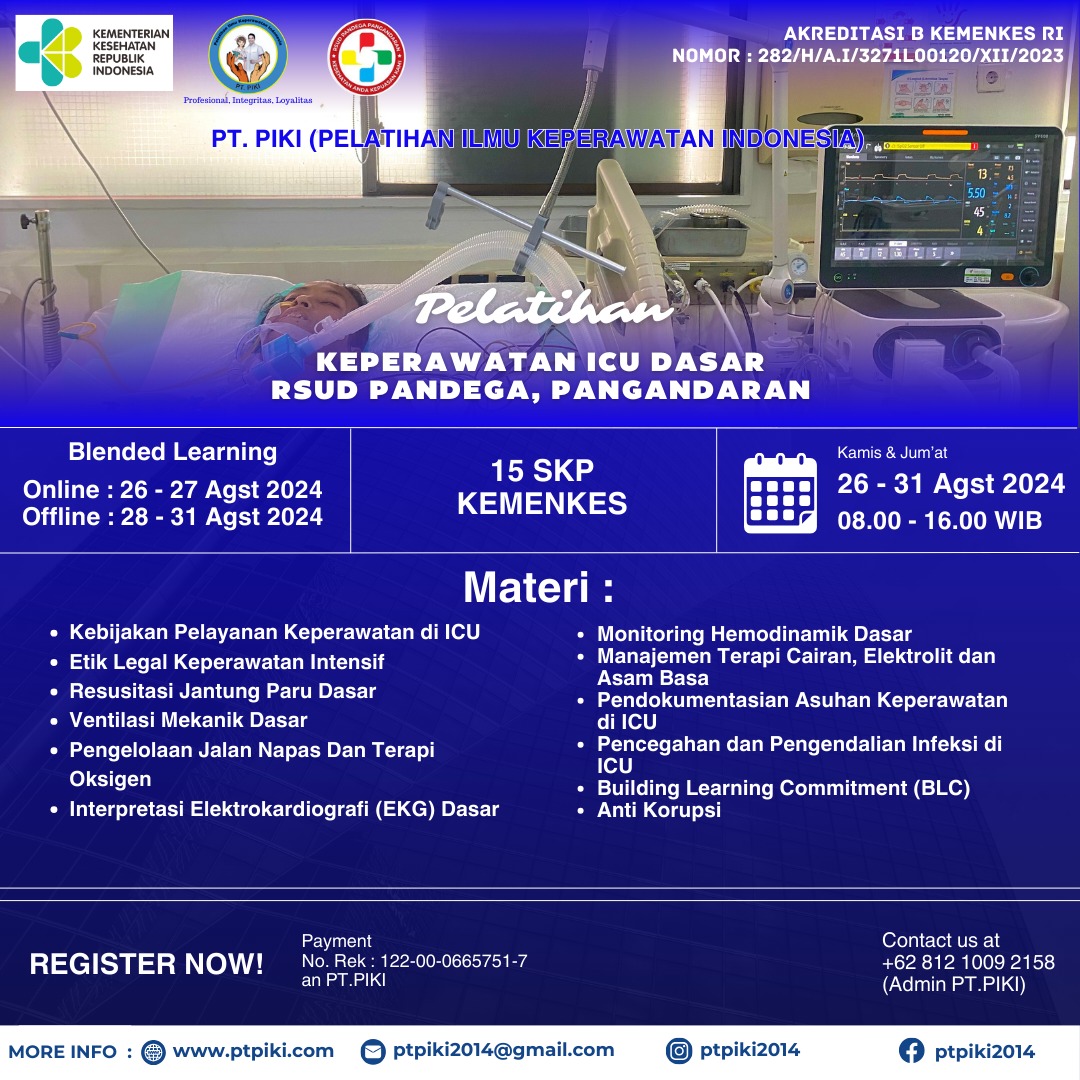 Pelatihan Keperawatan Intensif Dasar (PKID)