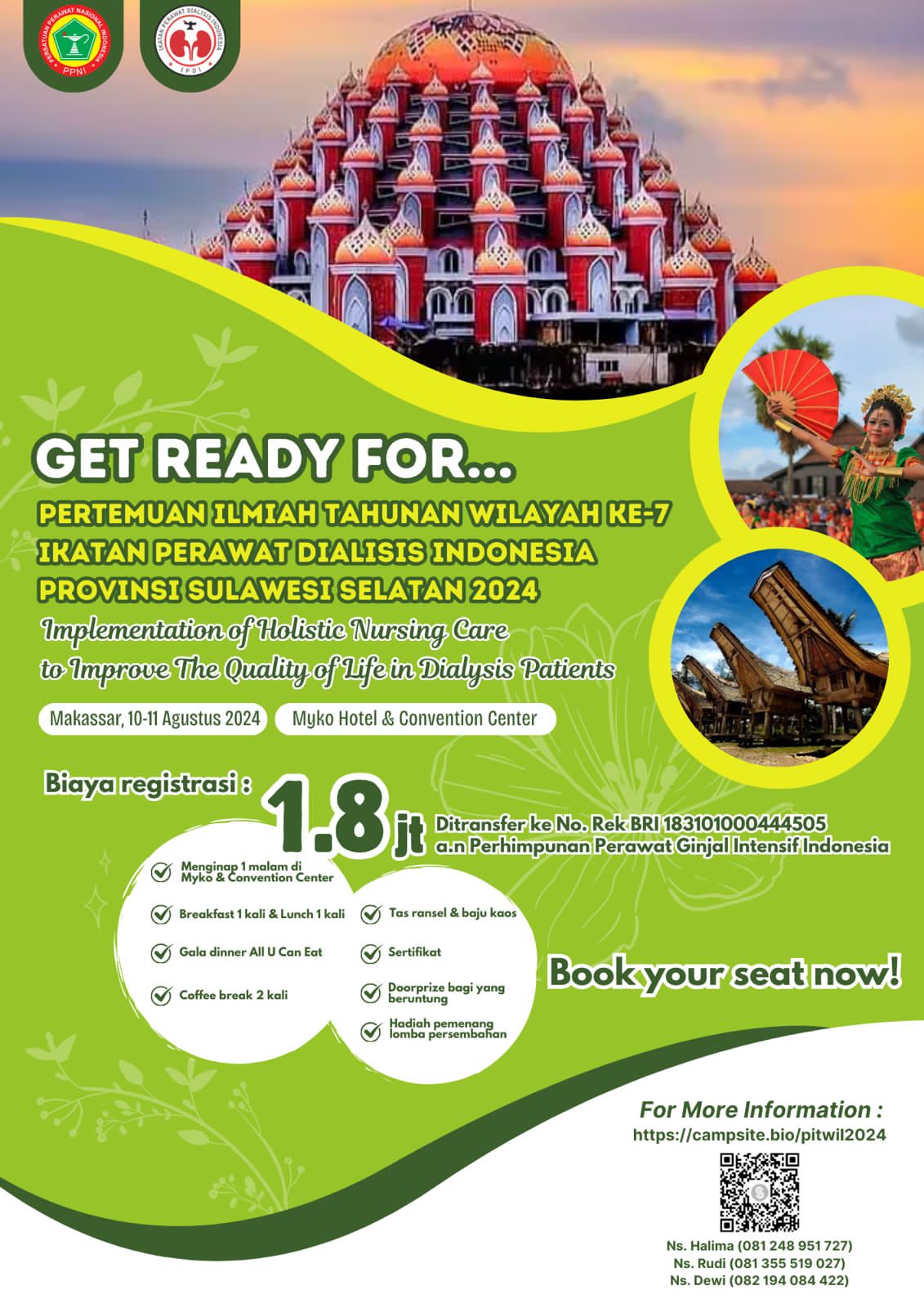 Symposium Implementation of Holistic Nursing Care to Improve The Quality of Life in Dialysis Patients
