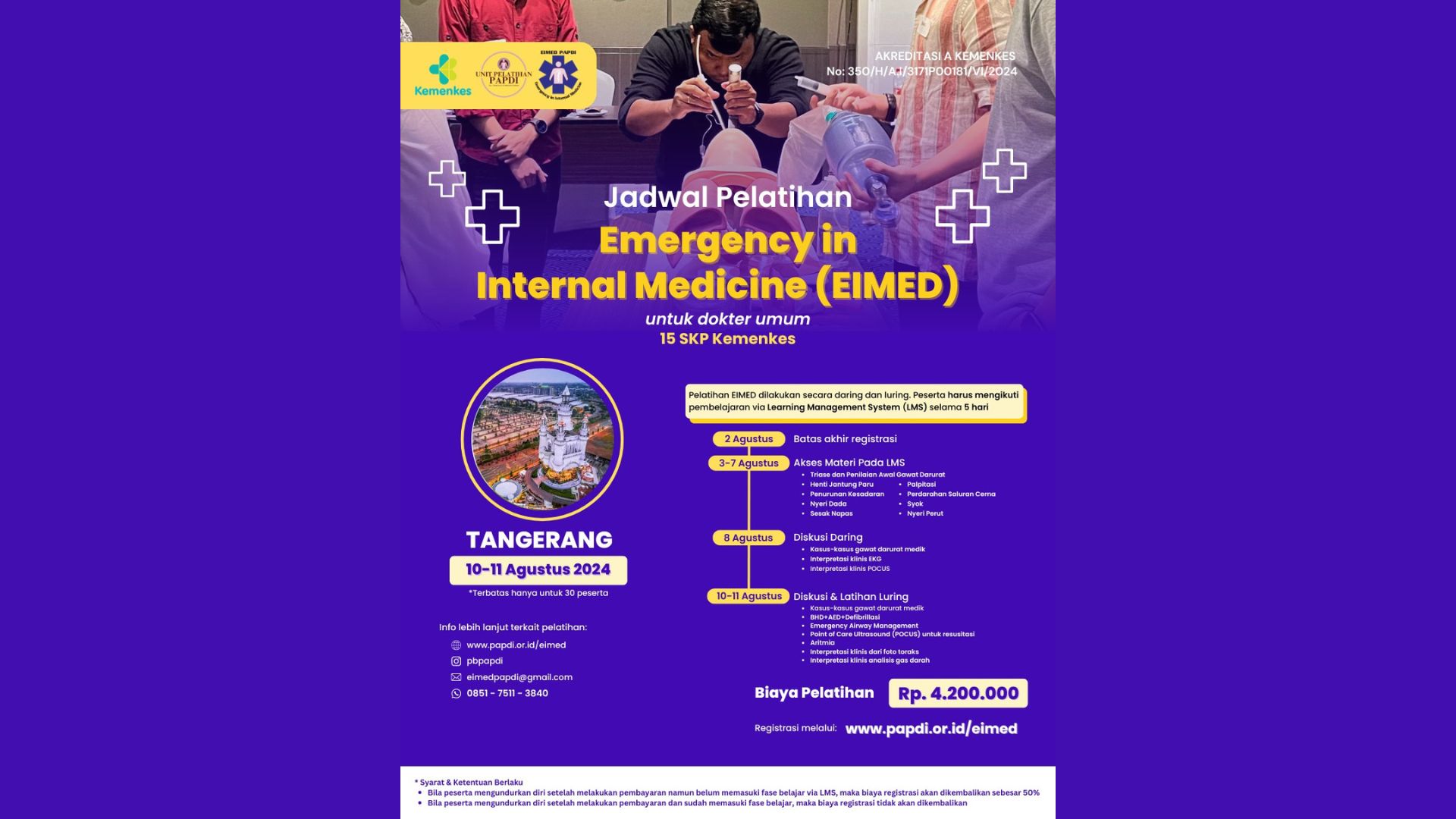 Emergency In Internal Medicine (EIMED) for General Practitioner