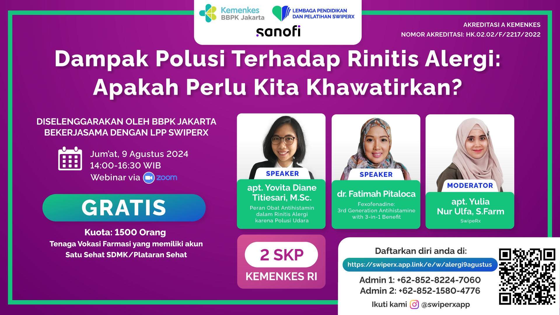 SwipeRx - Dampak Polusi Terhadap Rinitis Alergi Apakah Perlu Kita Khawatirkan