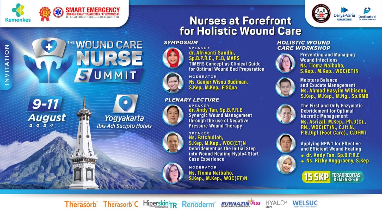05 WORKSHOP SYMPOSIUM  WORKSHOP NASIONAL 5TH WOUND CARE NURSE SUMMIT di Hotel Ibis Adi Sucipto Yogjakarta