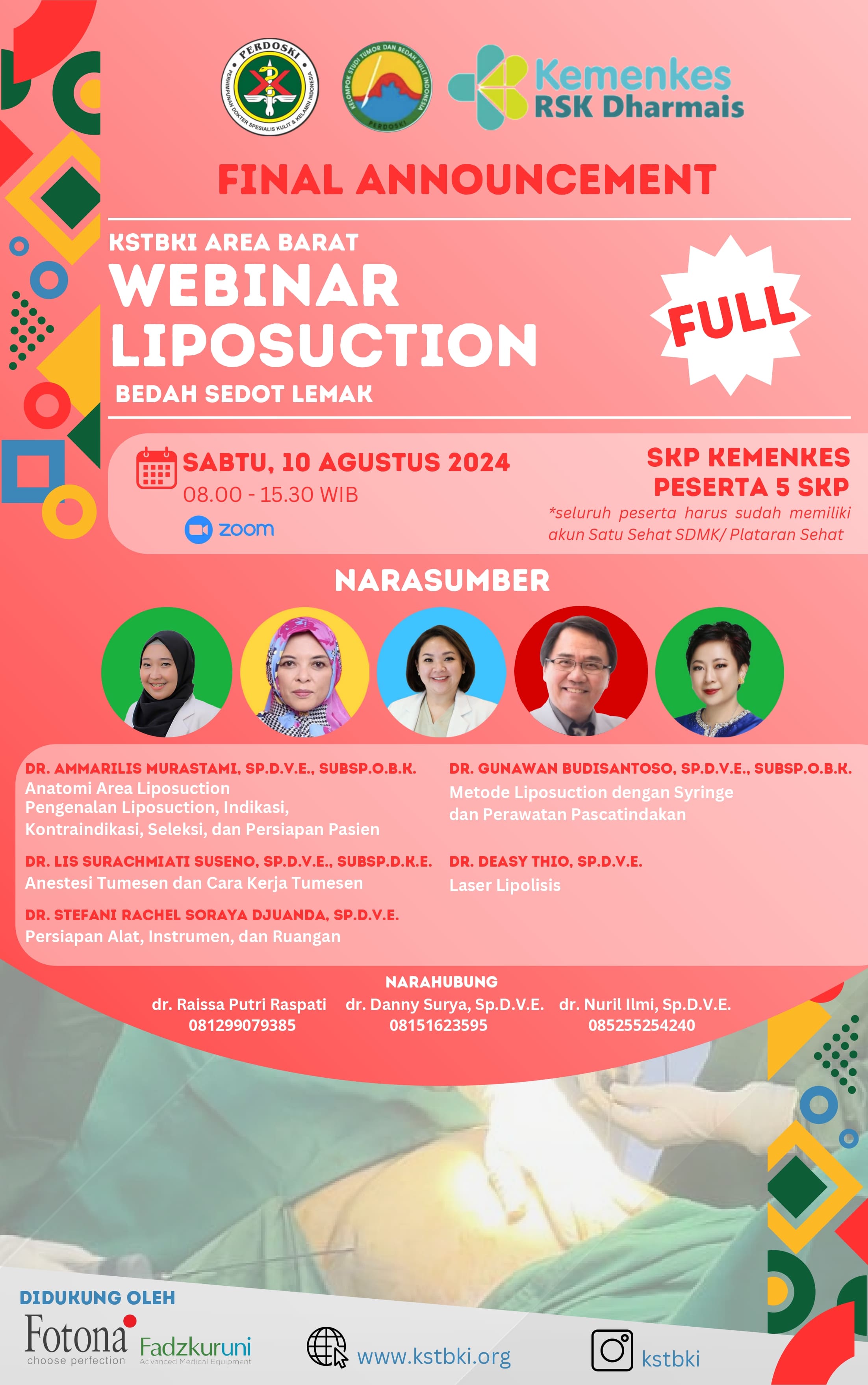 Webinar  Liposuction PERDOSKI 2024