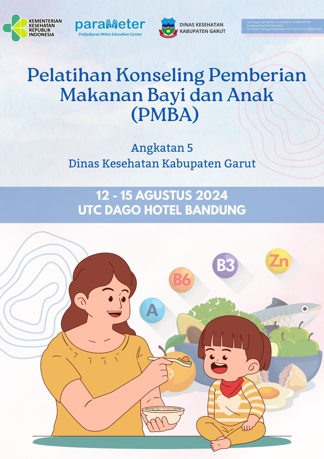 Pelatihan Konseling Pemberian Makanan Bayi dan Anak (PMBA) Angkatan 5