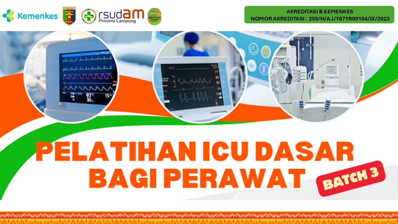ICU - Pelatihan ICU Dasar Bagi Perawat ( BATCH-3 )