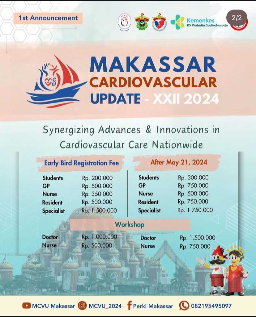 Symposium The role of Indonesias Ovine-Based Enoxaparin sodium  Current Updates and Clinical Use dan innovation and advancement in congenital heart disease  an eastern indonesian experience
