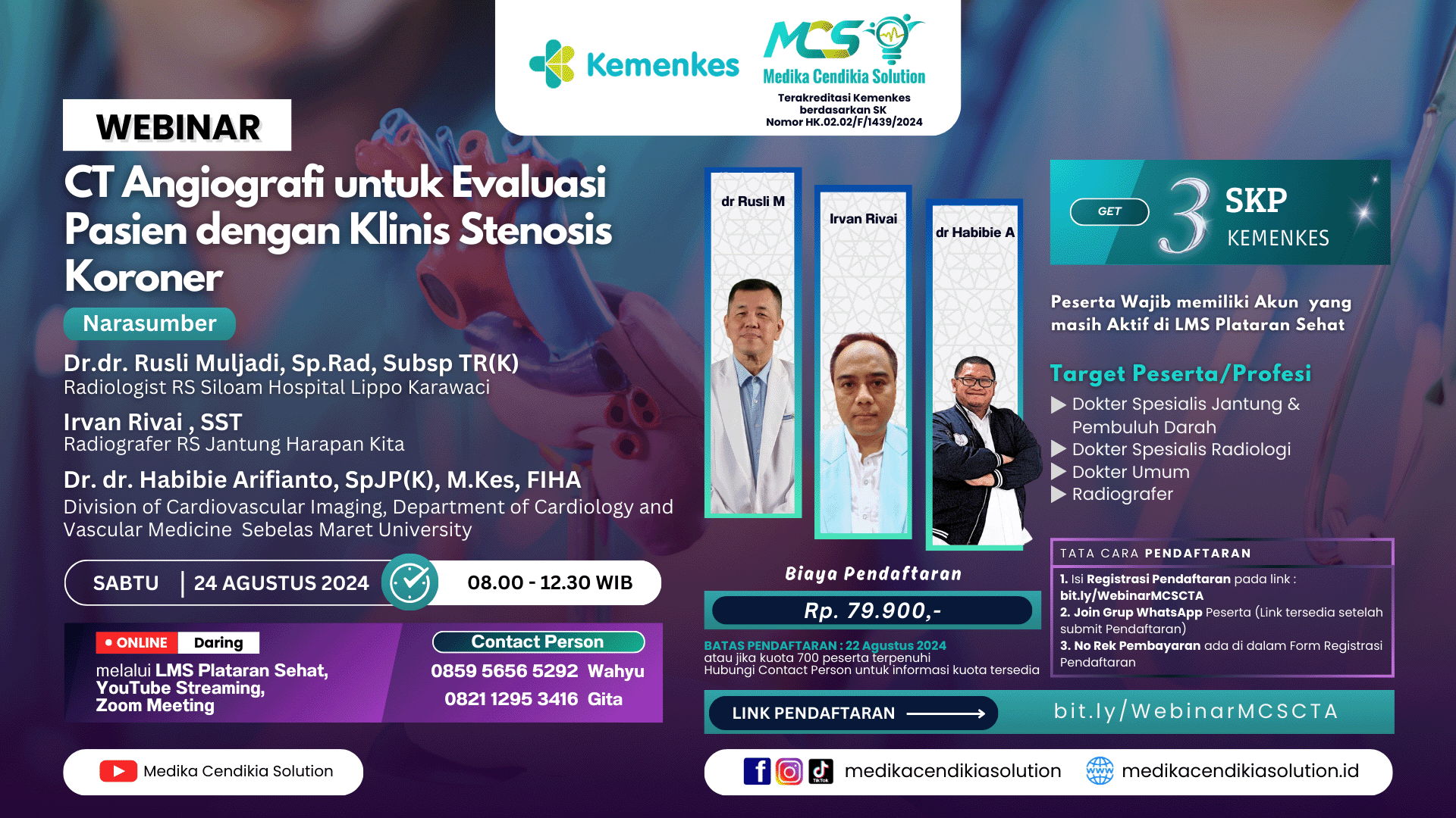 CT Angiografi untuk Evaluasi Pasien dengan Klinis Stenosis Koroner
