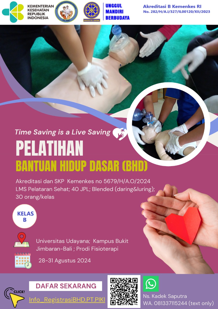 Pelatihan Bantuan Hidup Dasar (BHD) bagi Masyarakat Awam