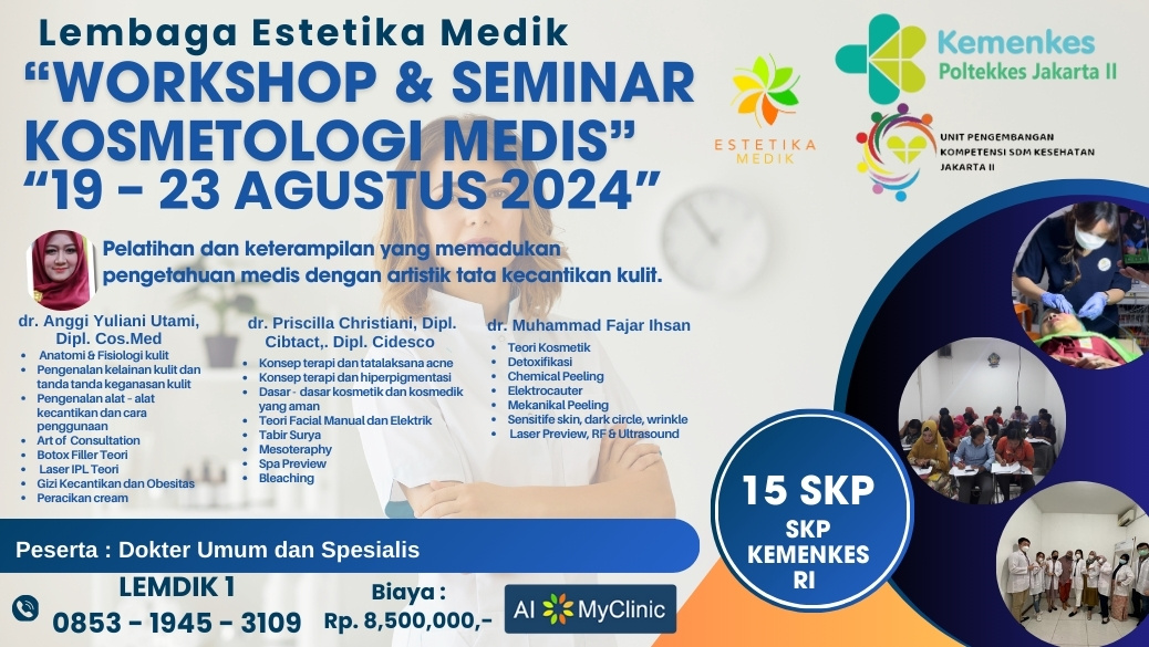 WORKSHOP KOSMETOLOGI MEDIS