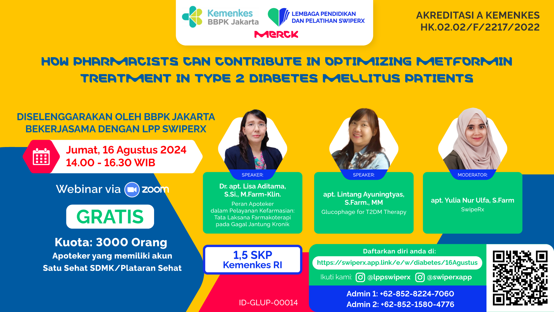 SwipeRx - How Pharmacists Can Contribute In Optimizing Metformin Treatment In Type 2 Diabetes Mellitus Patients