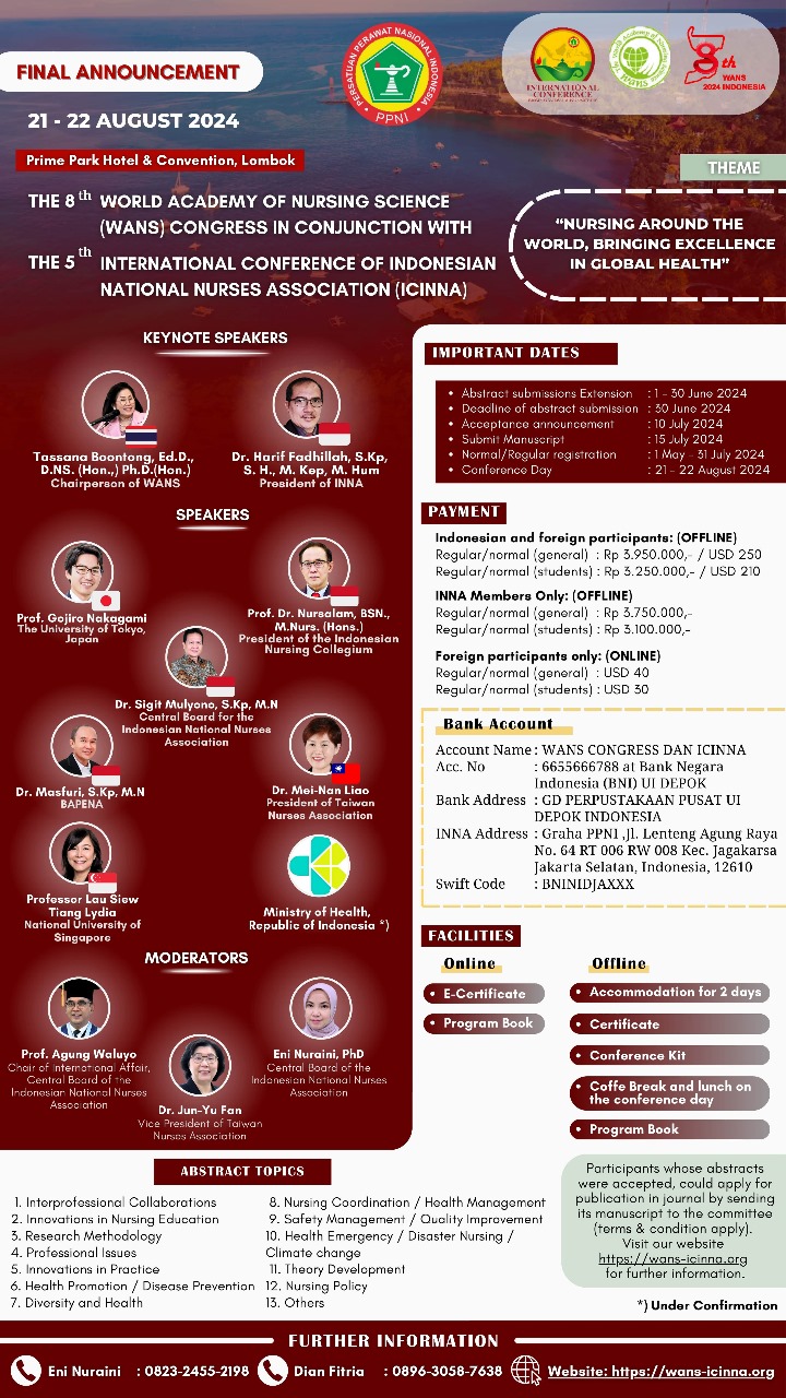5048_The 8th WANS- The 5th ICINNA Nursing around The World Bringing Excellence in Global Health