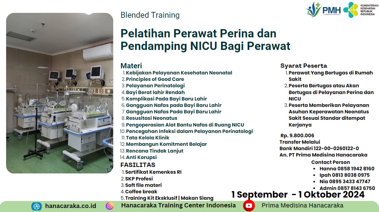 Pelatihan Perawatan Perina dan Pendamping NICU bagi Perawat