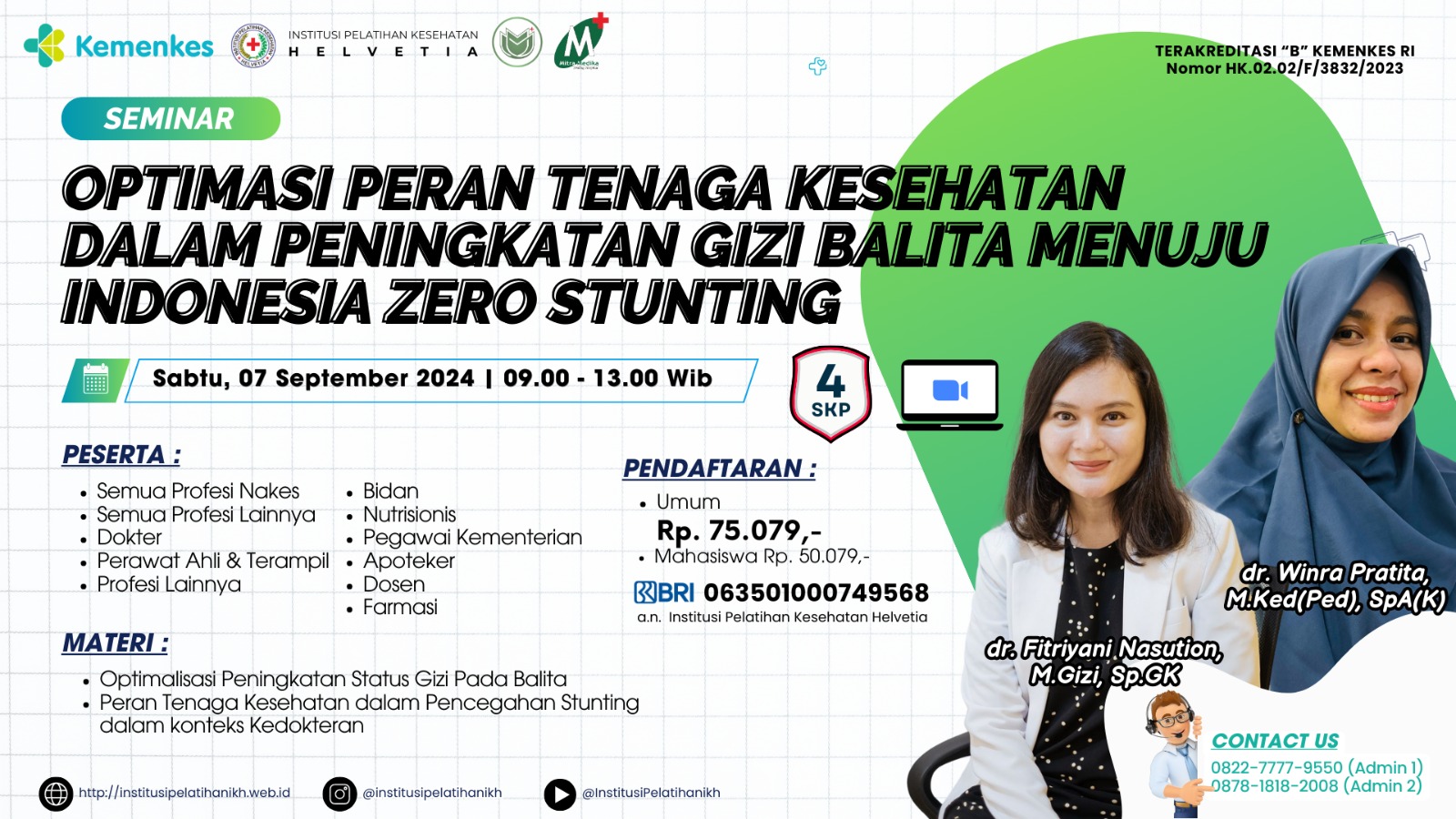 OPTIMASI PERAN TENAGA KESEHATAN DALAM PENINGKATAN GIZI BALITA MENUJU INDONESIA ZERO STUNTING