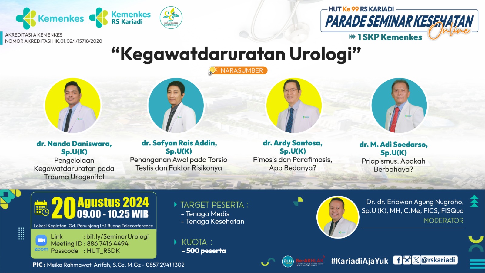Webinar Kegawatdaruratan Urologi