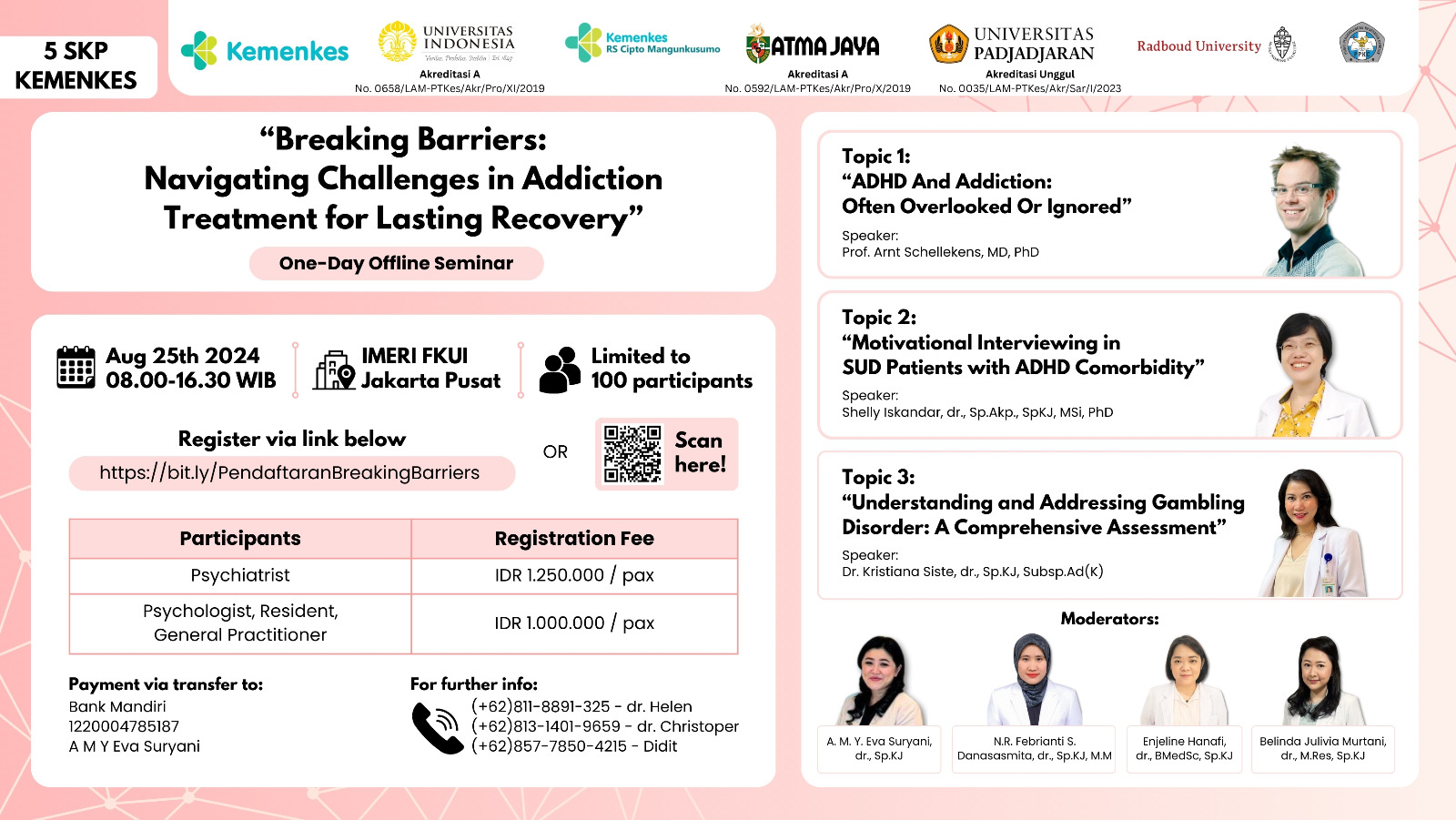 Seminar Breaking Barriers Navigating Challenges in Addiction Treatment for Lasting Recovery
