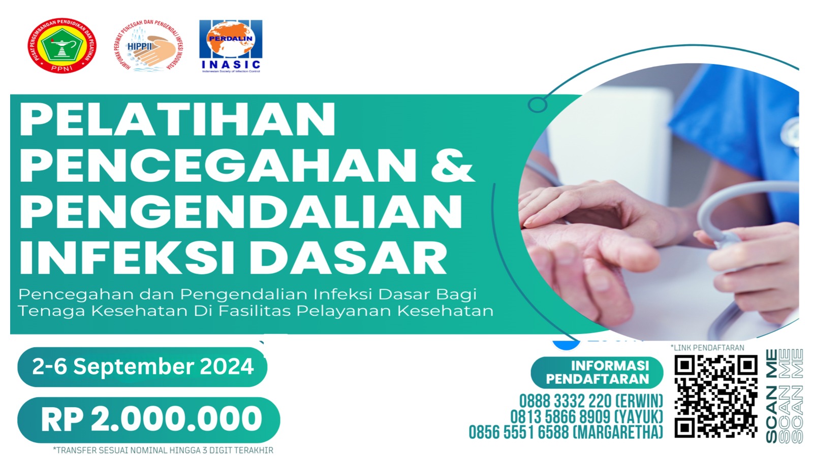13036-Pelatihan Pencegahan dan Pengendalian Infeksi (PPI) bagi Tenaga Kesehatan di Fasilitas Kesehatan Tingkat Pertama (FKTP)